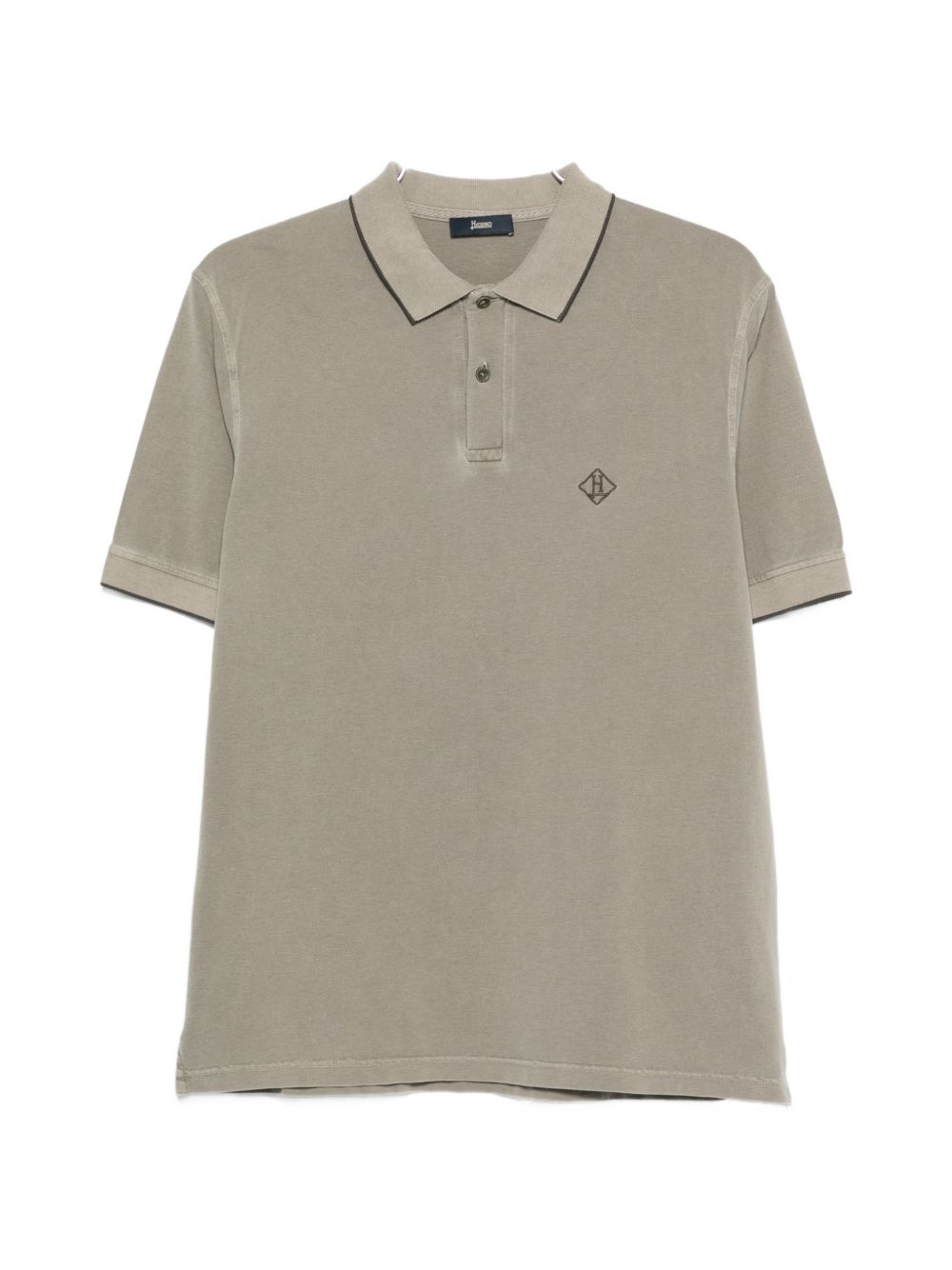 Herno T-shirts and Polos Green Cotton