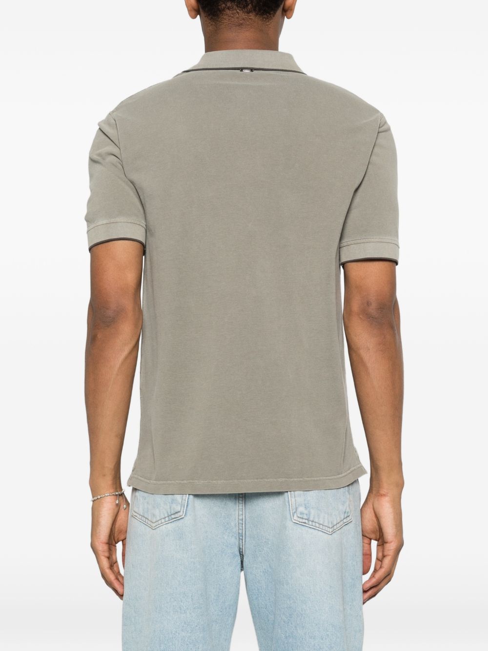 Herno T-shirts and Polos Green Cotton