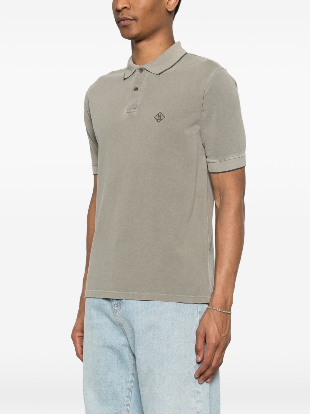 Herno T-shirts and Polos Green Cotton