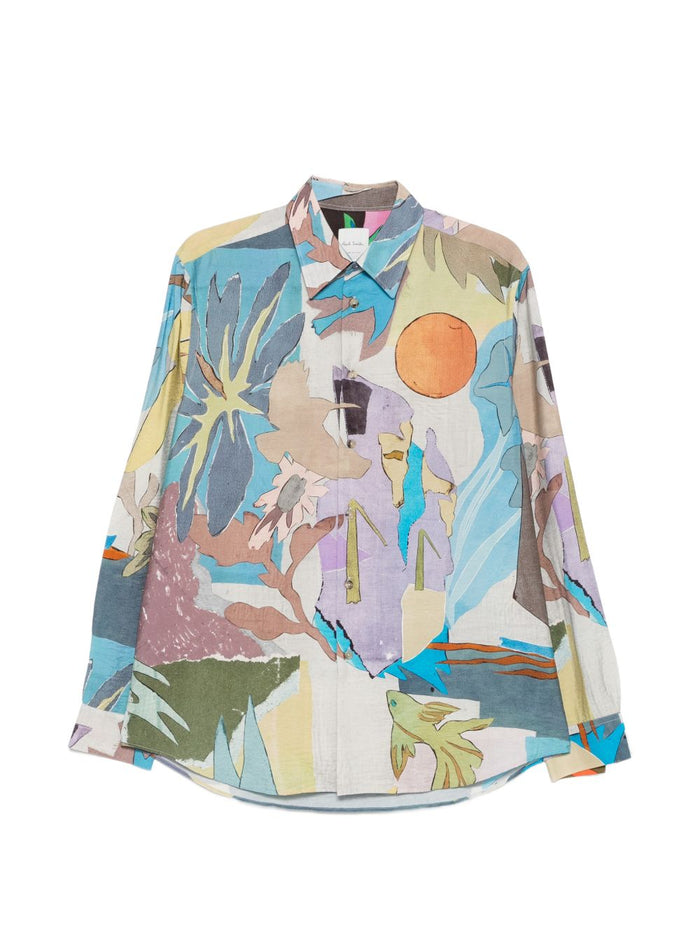 Paul Smith Shirts MultiColour Viscose