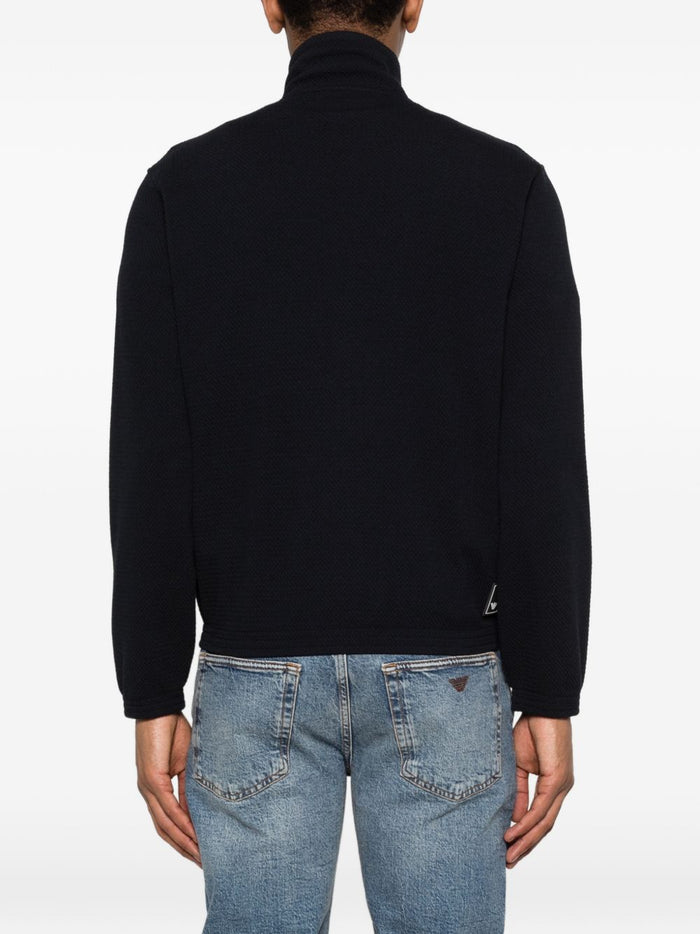 EMPORIO ARMANI CAPSULE Sweaters Blue Viscose