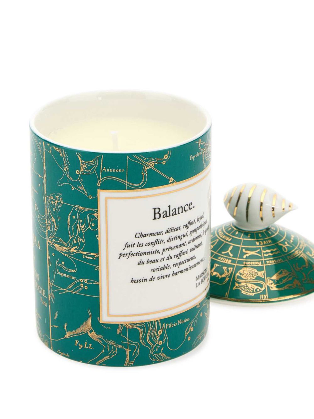 Maison La Bougie Living Green Ceramic Wax