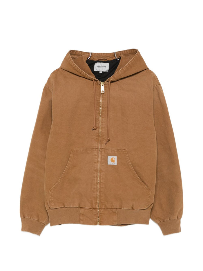 CARHARTT WIP MAIN Jackets Brown Cotton