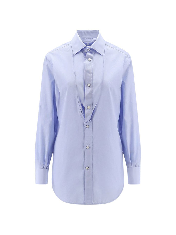 Maison Margiela Shirts Clear Blue Cotton