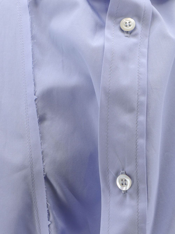 Maison Margiela Shirts Clear Blue Cotton