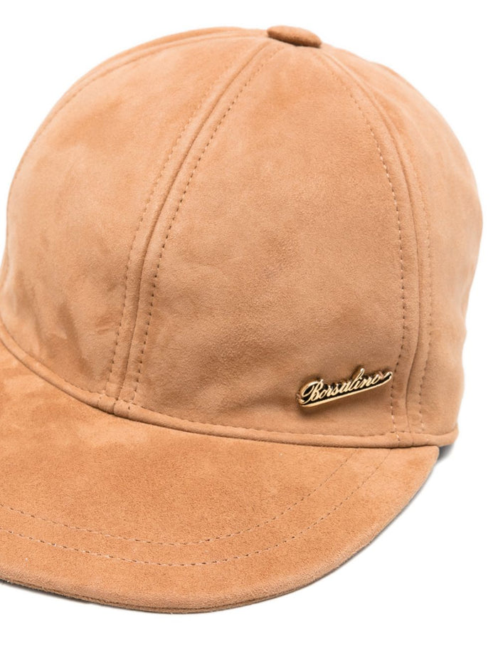 Borsalino Hats Marrone Chiaro Leather