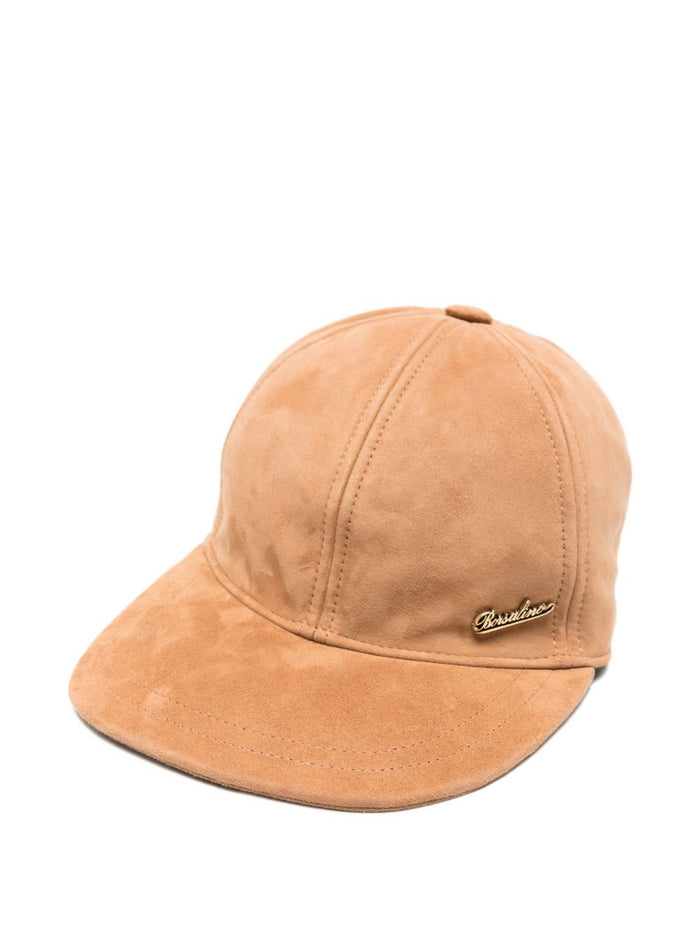 Borsalino Hats Marrone Chiaro Leather