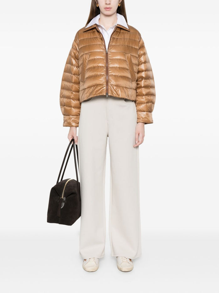 Herno Coats Camel Outer: polyamide