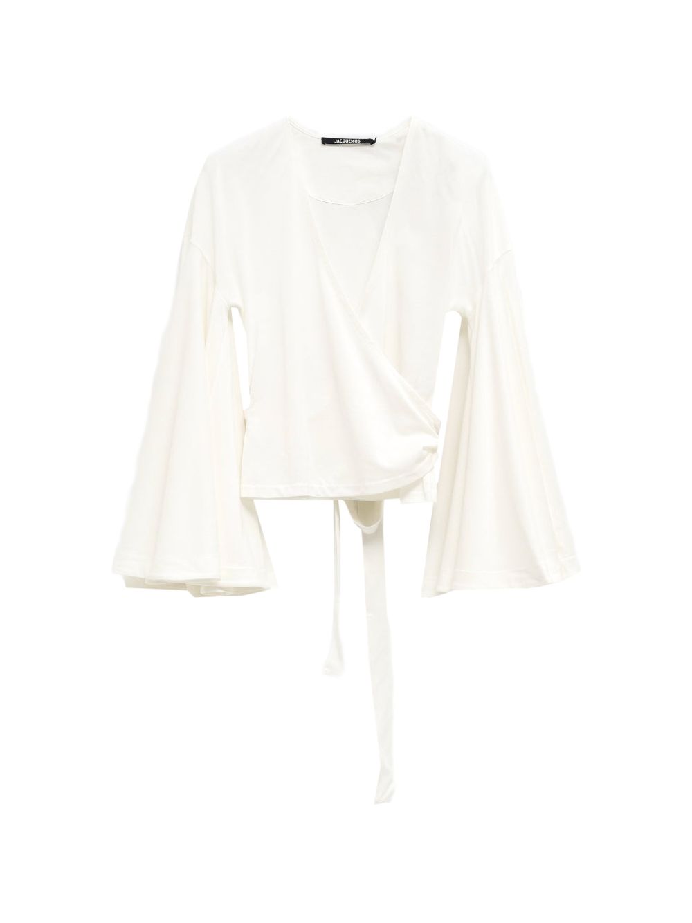 JACQUEMUS Top White Principal:paper Polyester