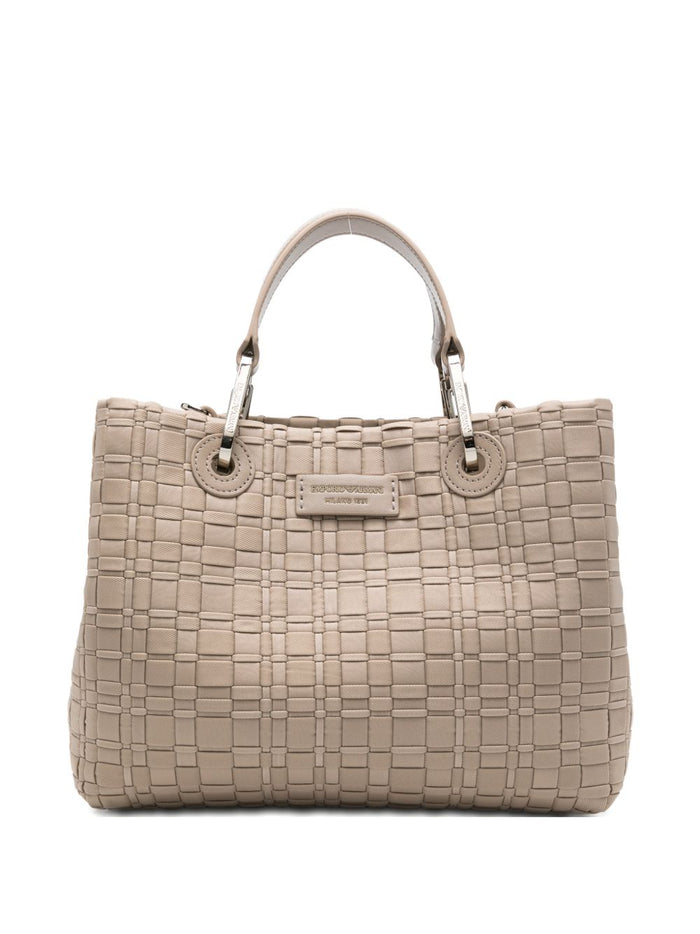 Emporio Armani Bags Dove Grey Polyamide