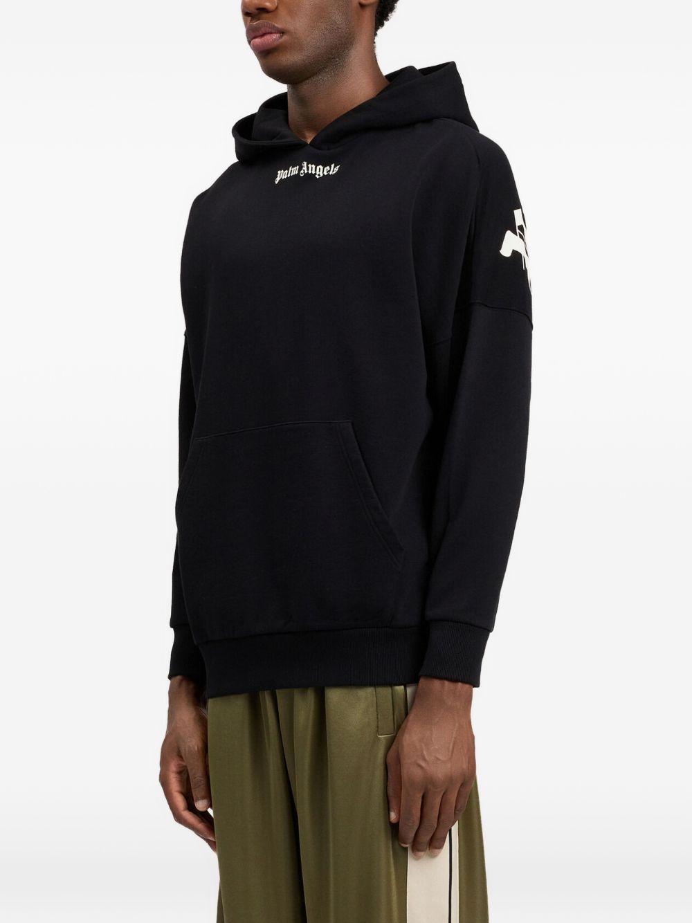 Palm Angels Sweaters Black Cotton