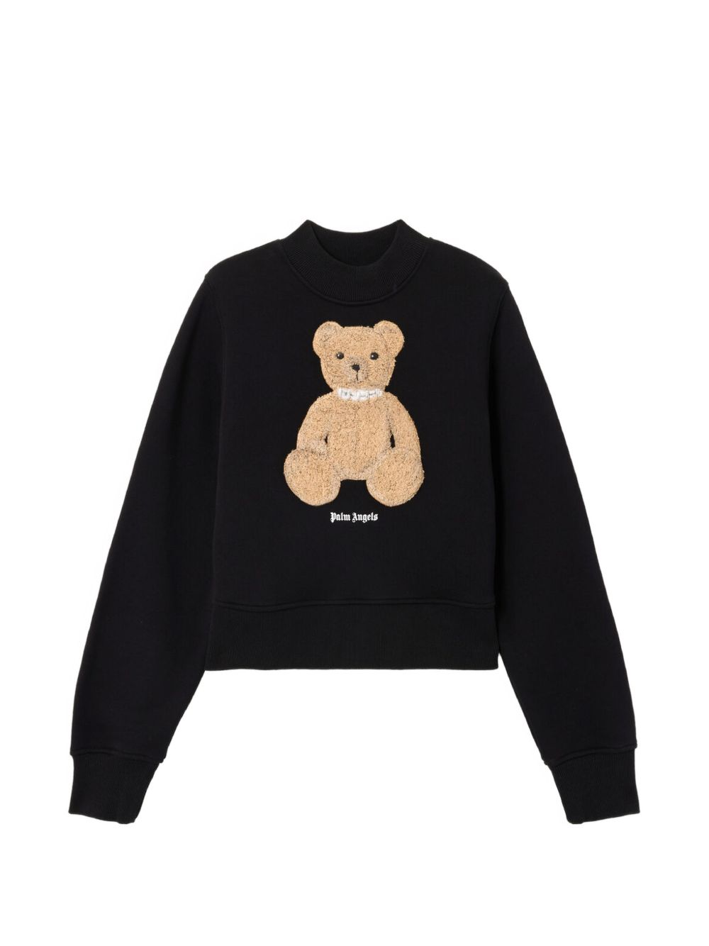 Palm Angels Sweaters Black Cotton