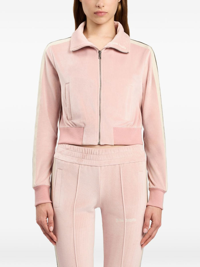 Palm Angels Sweaters Pink Cotton