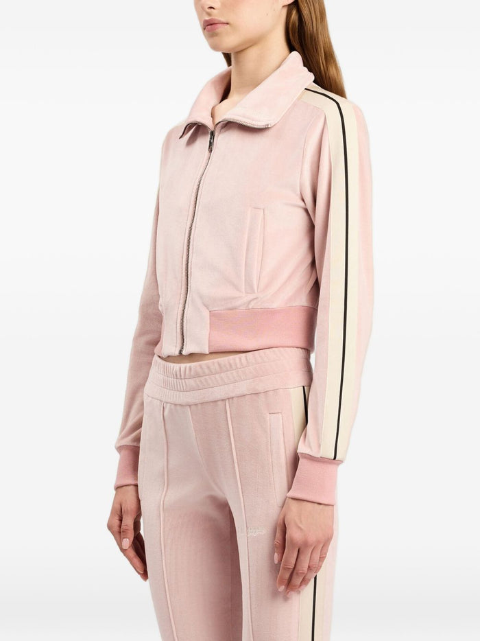 Palm Angels Sweaters Pink Cotton