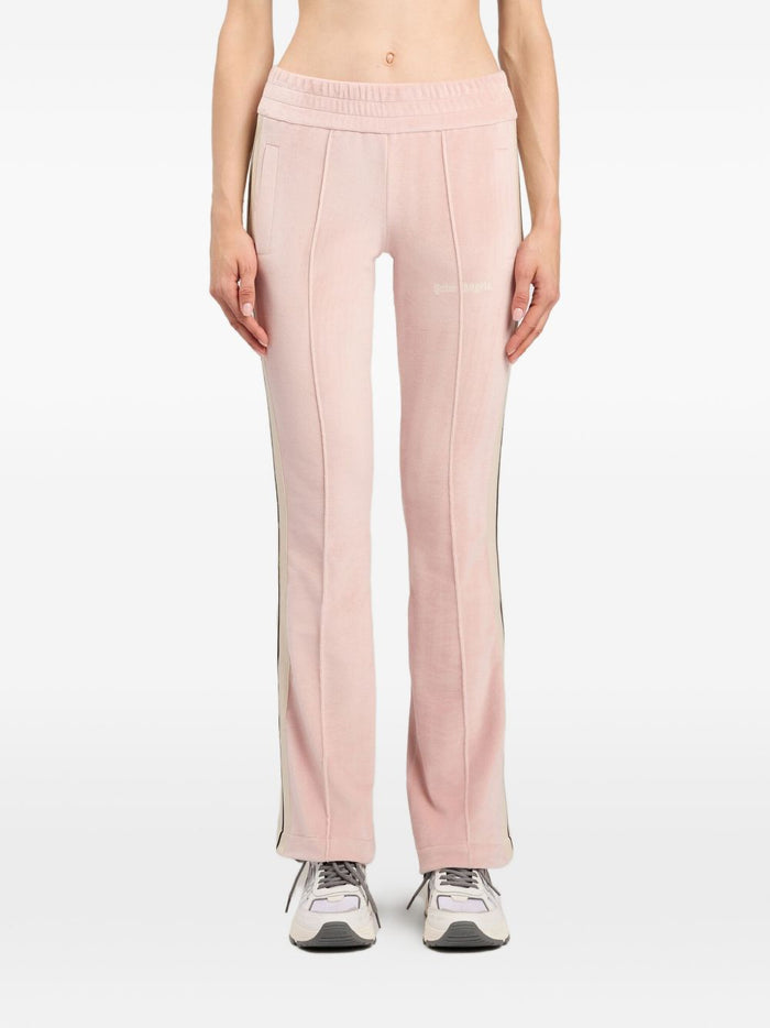 Palm Angels Trousers Pink Fabric