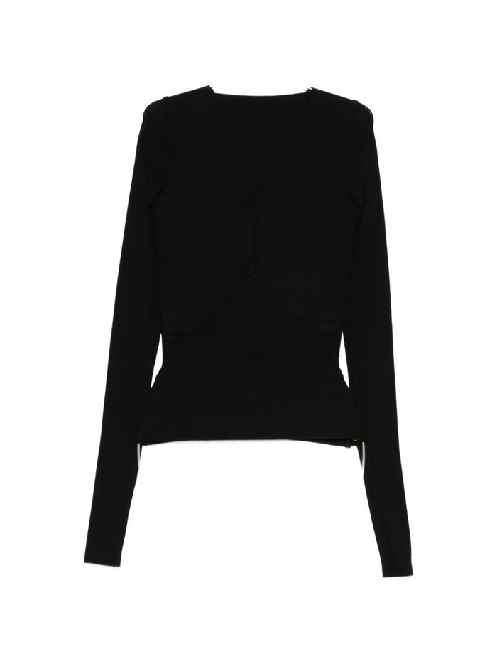 Rick Owens T-shirts and Polos Black Viscose
