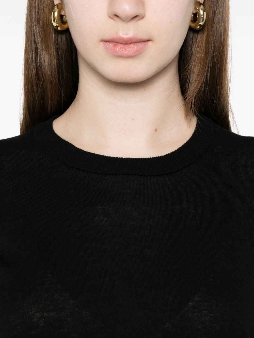CT PLAGE Sweaters Black Cotton