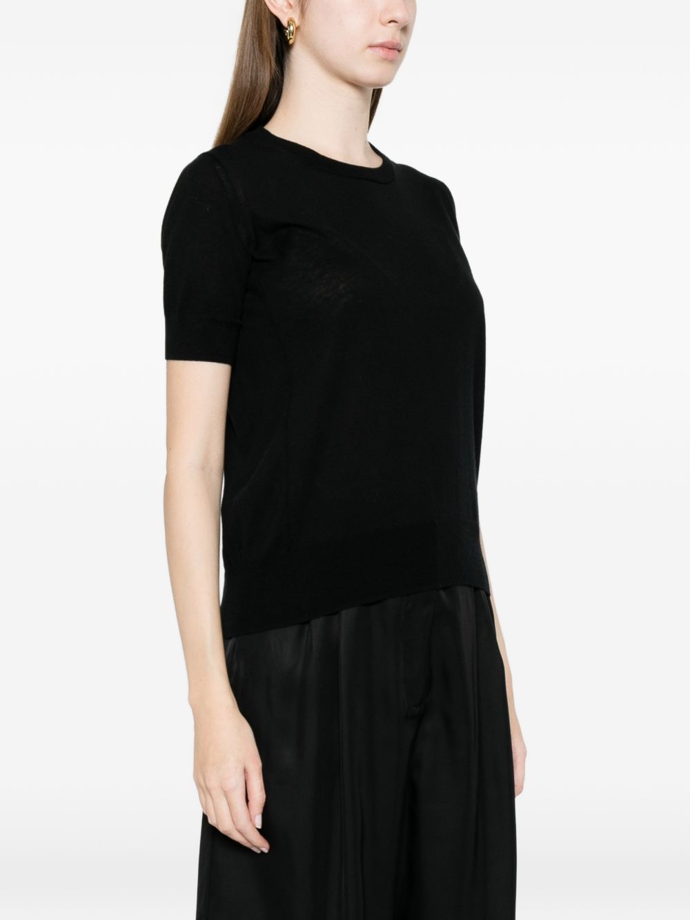 CT PLAGE Sweaters Black Cotton