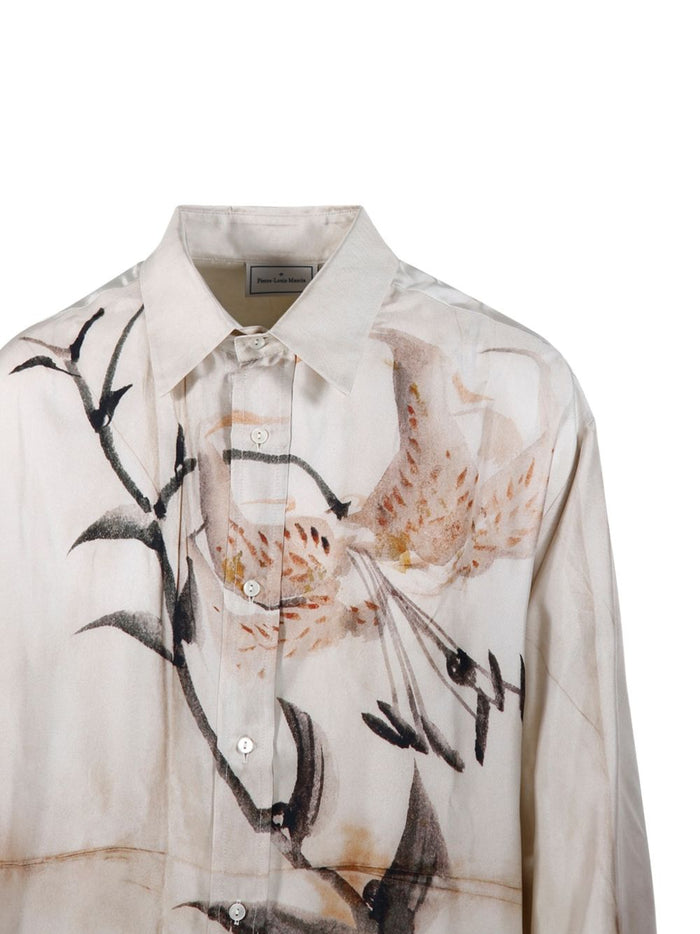 Pierre Louis Mascia Shirts Beige Fabric