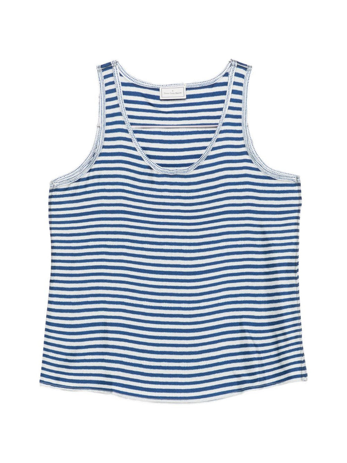 Pierre Louis Mascia Top Clear Blue Silk