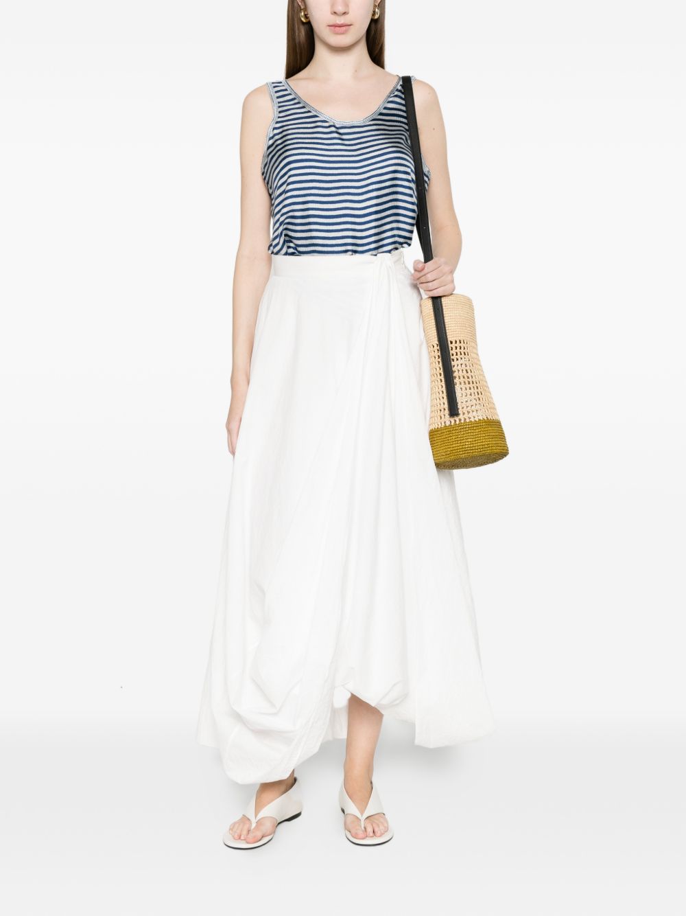 Pierre Louis Mascia Top Clear Blue Silk
