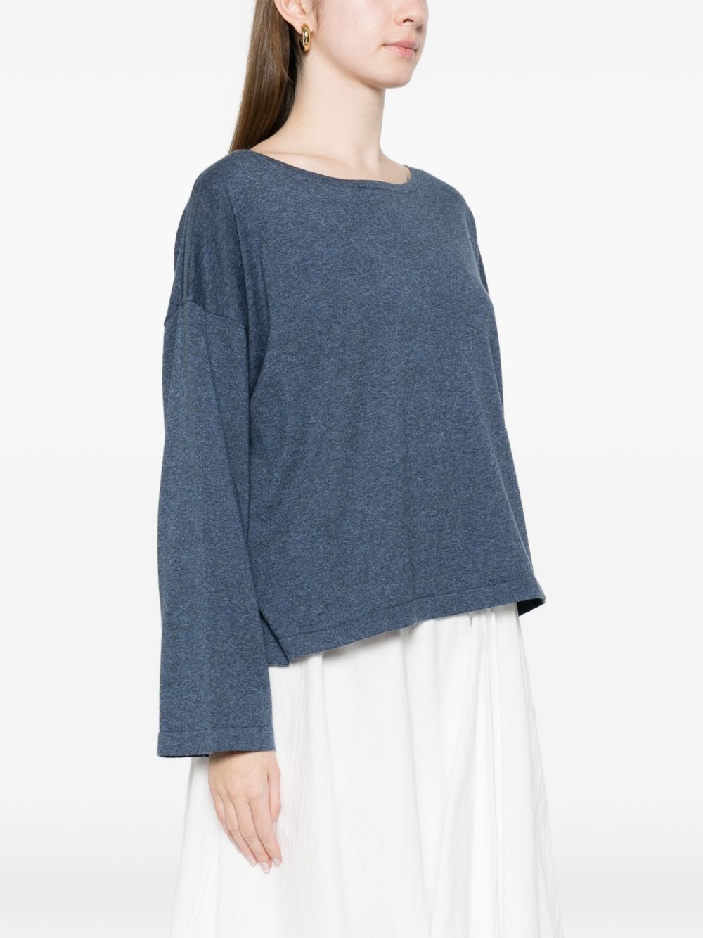 CT PLAGE Sweaters Blue Cotton