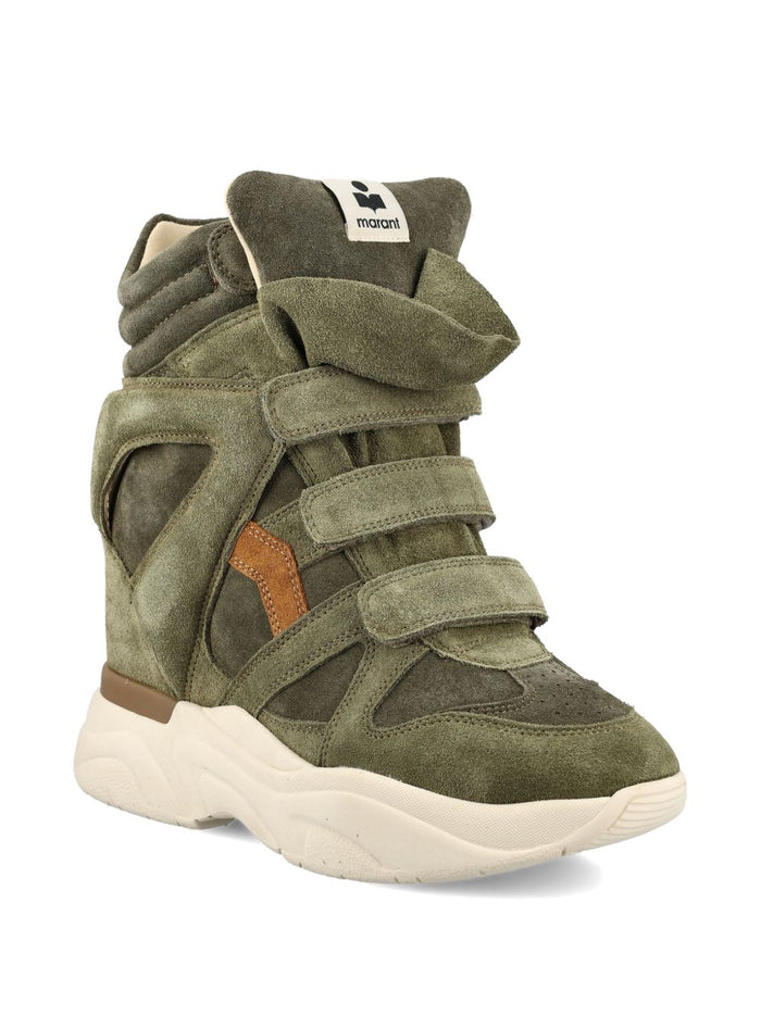 Isabel Marant Sneakers Kaki Outer: calf Suede