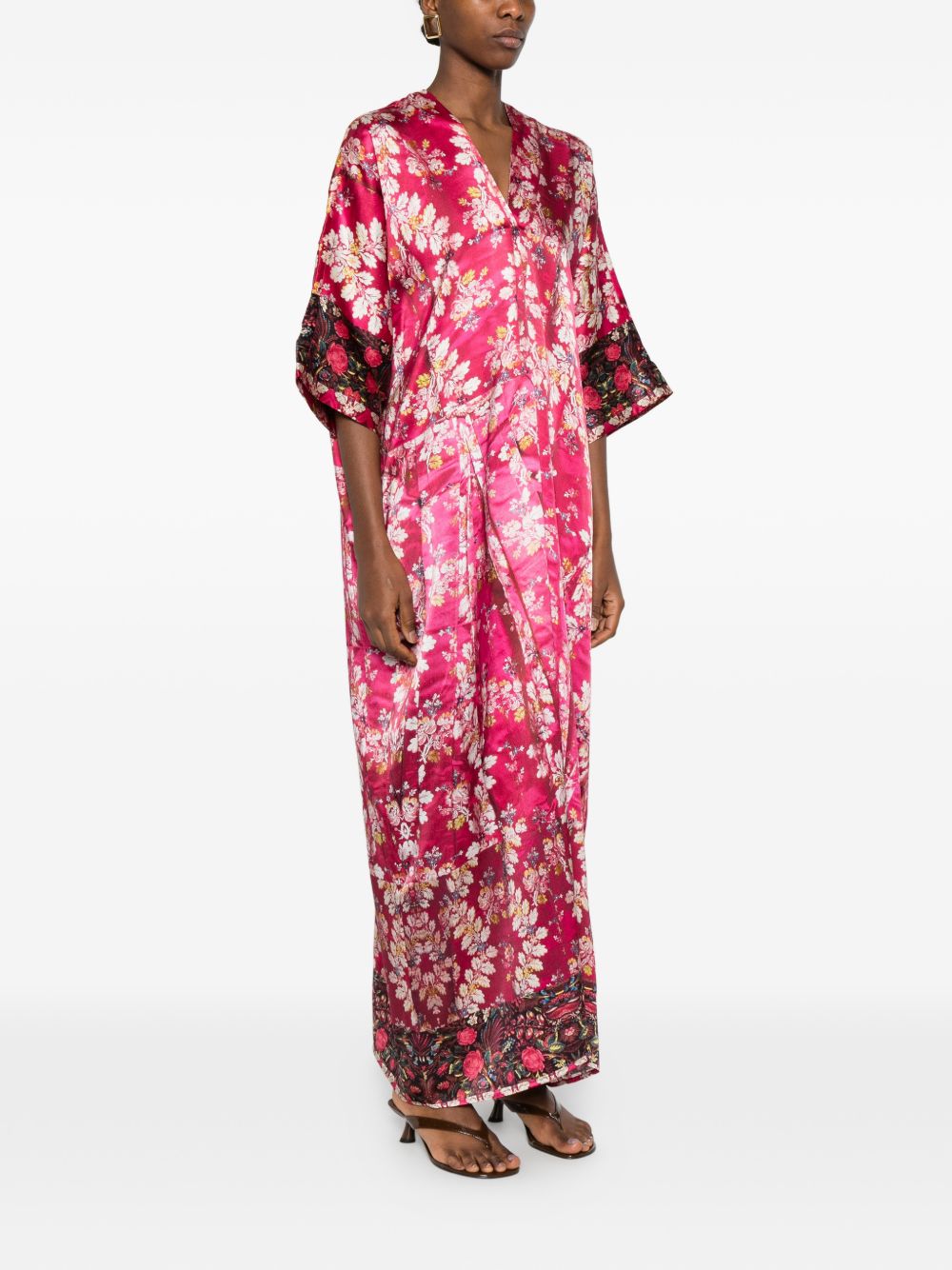 Pierre Louis Mascia Dresses Fuchsia Silk