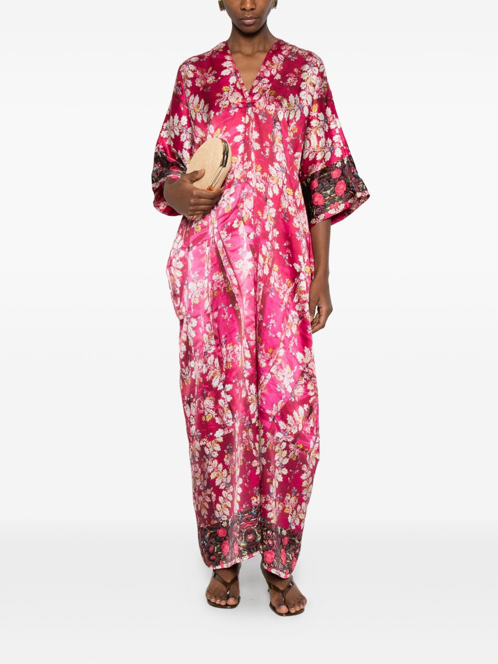 Pierre Louis Mascia Dresses Fuchsia Silk