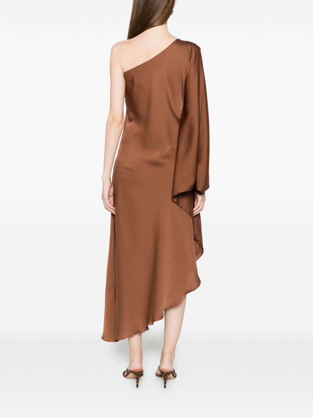 SILK95FIVE Dresses Marrone Chiaro Silk