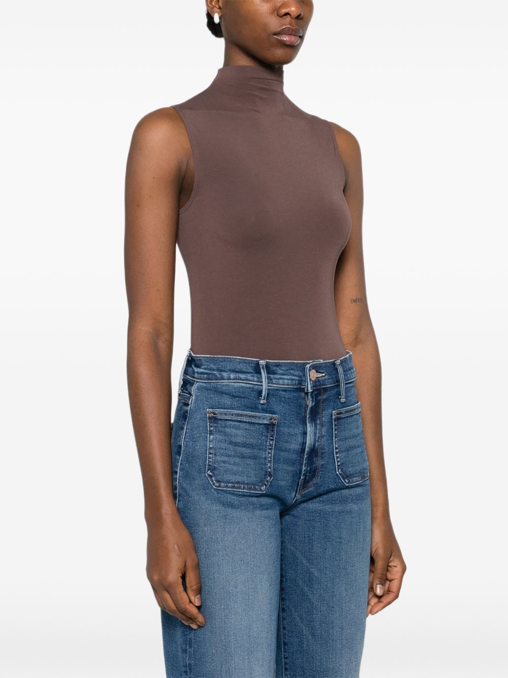 Wolford Top Brown Modal