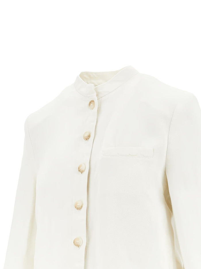 Emporio Armani Jackets Beige Lyocell