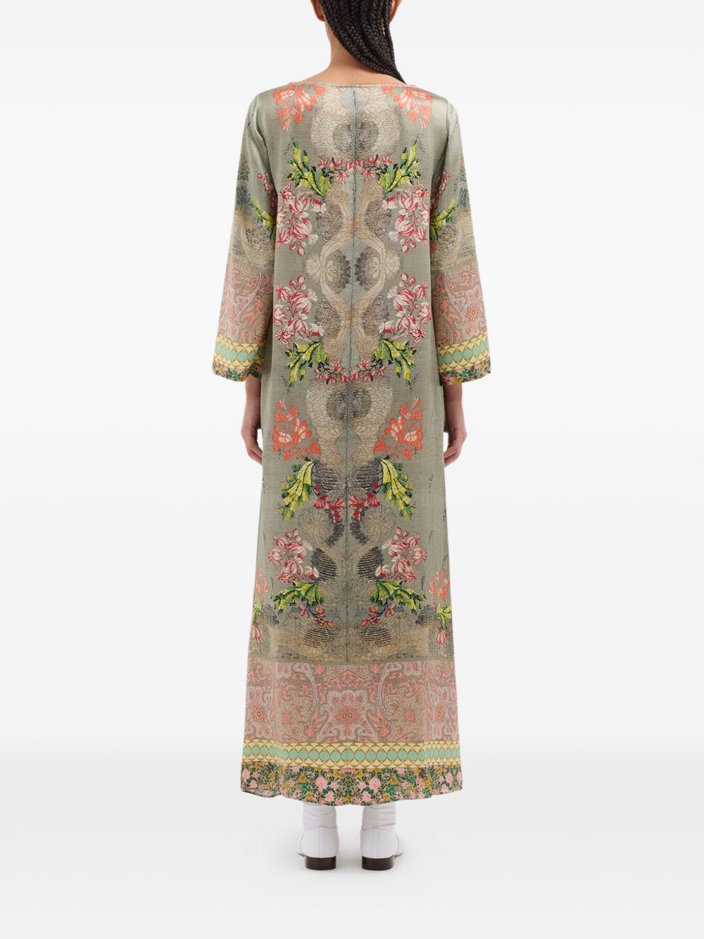 Pierre Louis Mascia Dresses Kaki Silk