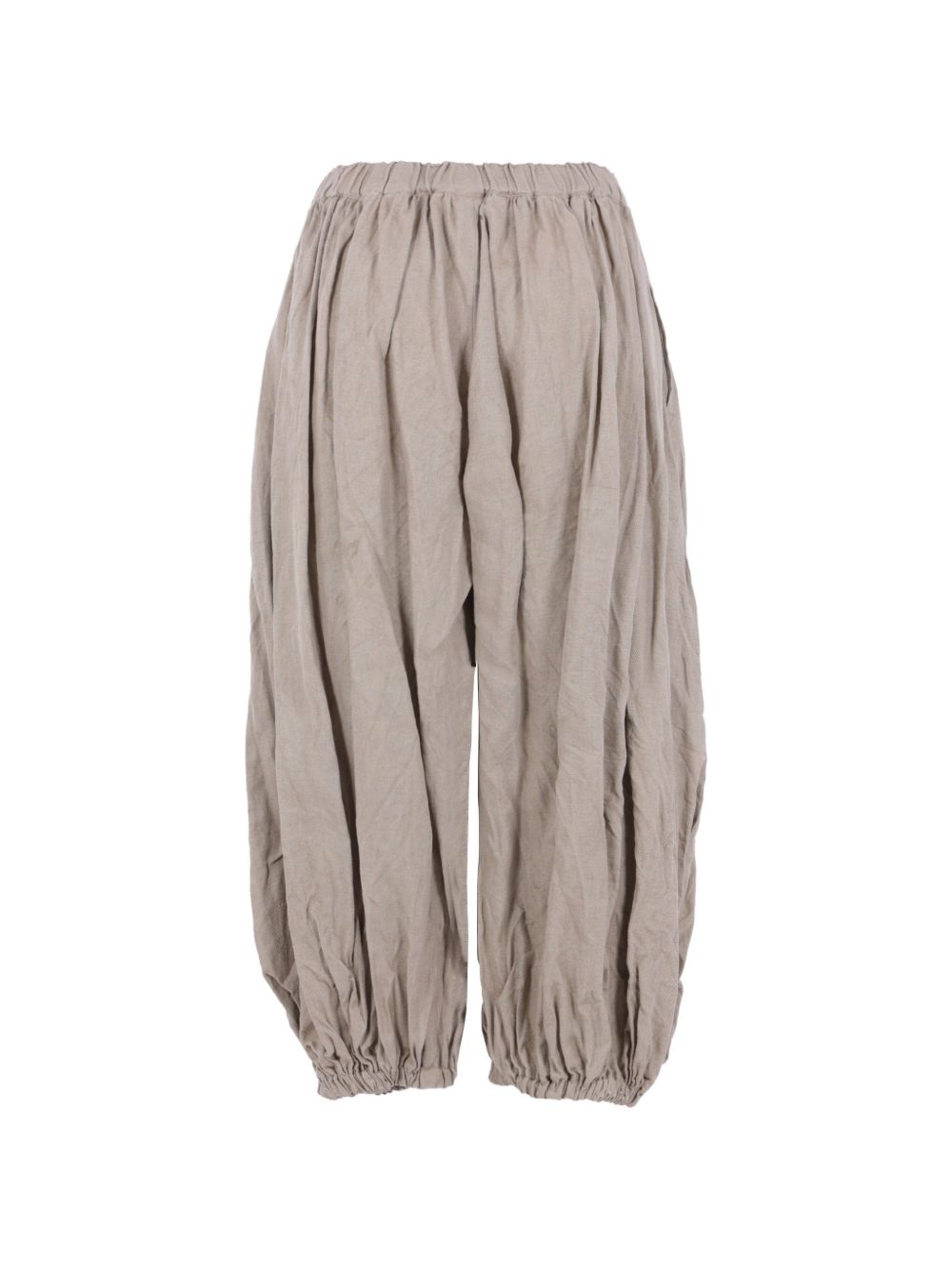 Comme Des Garcons Trousers Beige Polyester
