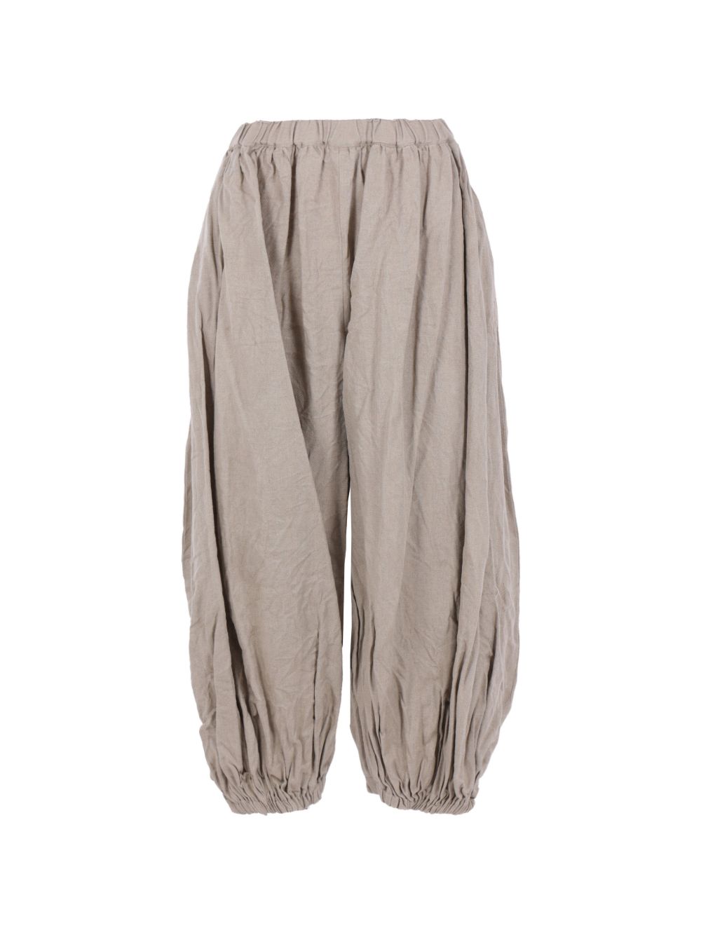 Comme Des Garcons Trousers Beige Polyester