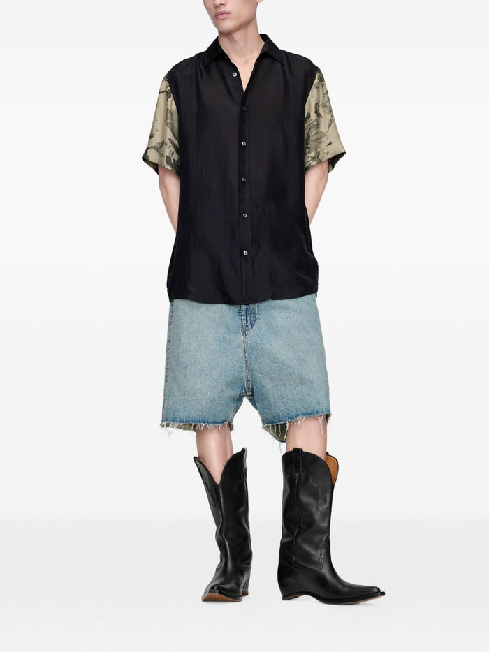 Maison Margiela Shorts Clear Blue Outer: cotton