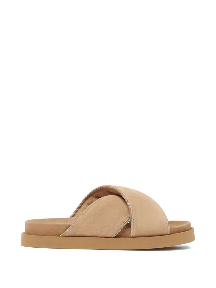 Fabiana Filippi Sandals Marrone Chiaro