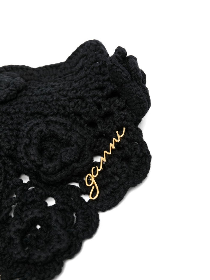 GANNI Accessories Black Organic Cotton