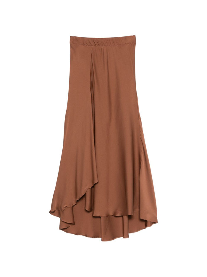 SILK95FIVE Skirts Marrone Chiaro Silk