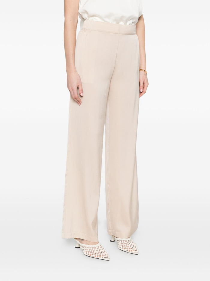 SILK95FIVE Trousers Beige Silk