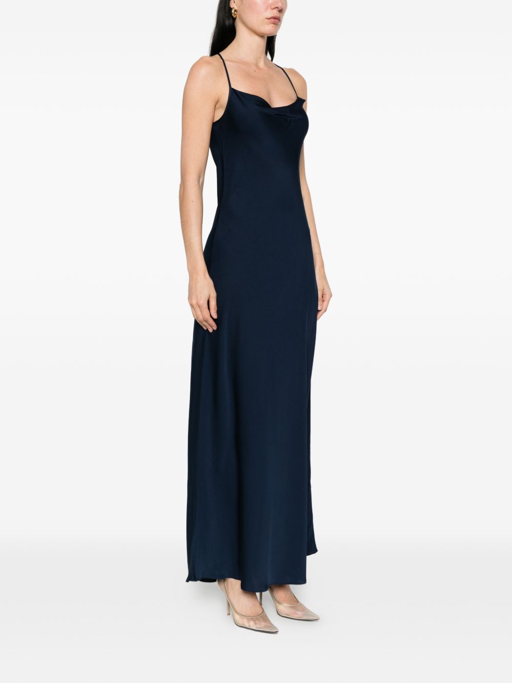 SILK95FIVE Dresses Blue Silk