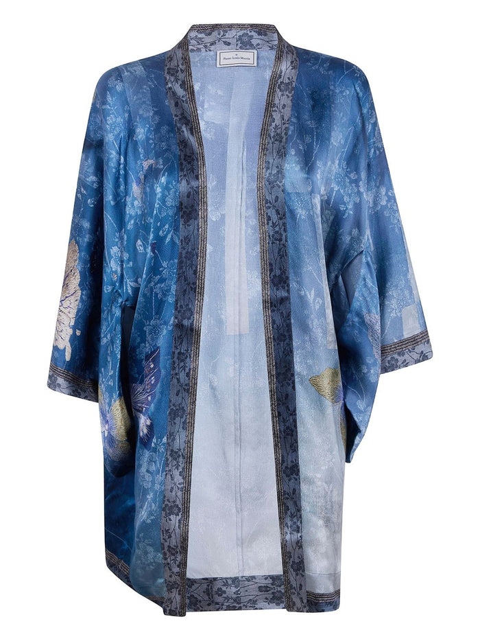 Pierre Louis Mascia Dresses Clear Blue Silk