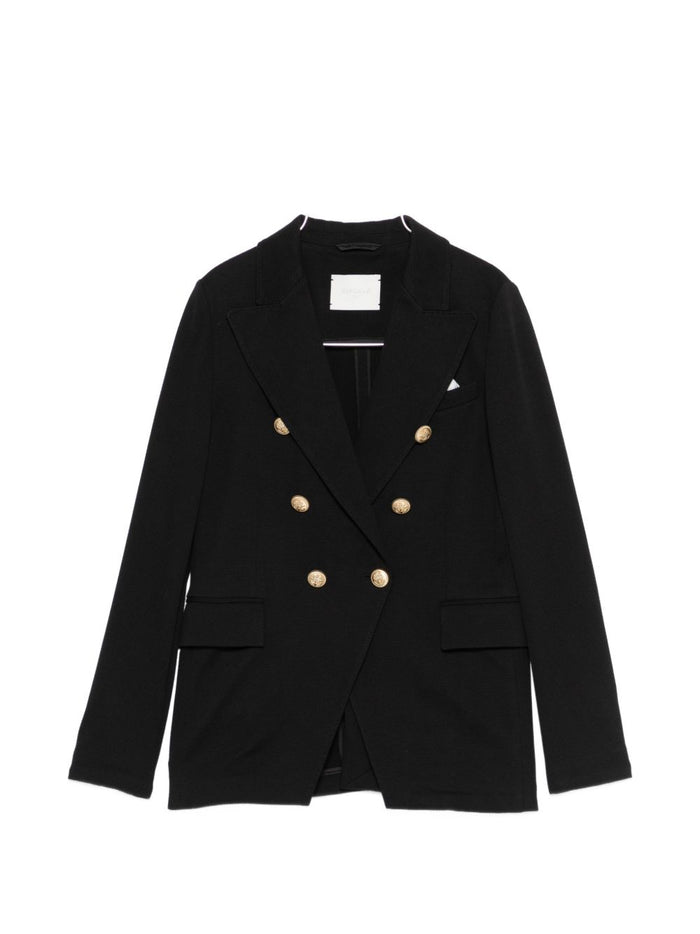 Circolo 1901 Jackets Black Cotton