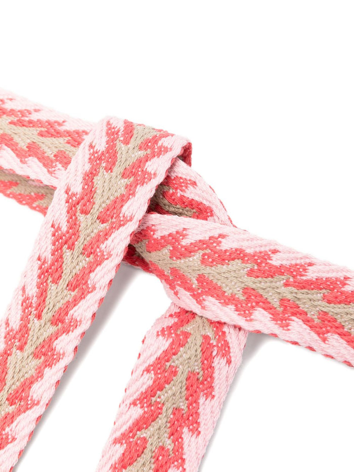 Pierre Louis Mascia Belts Fuchsia Silk