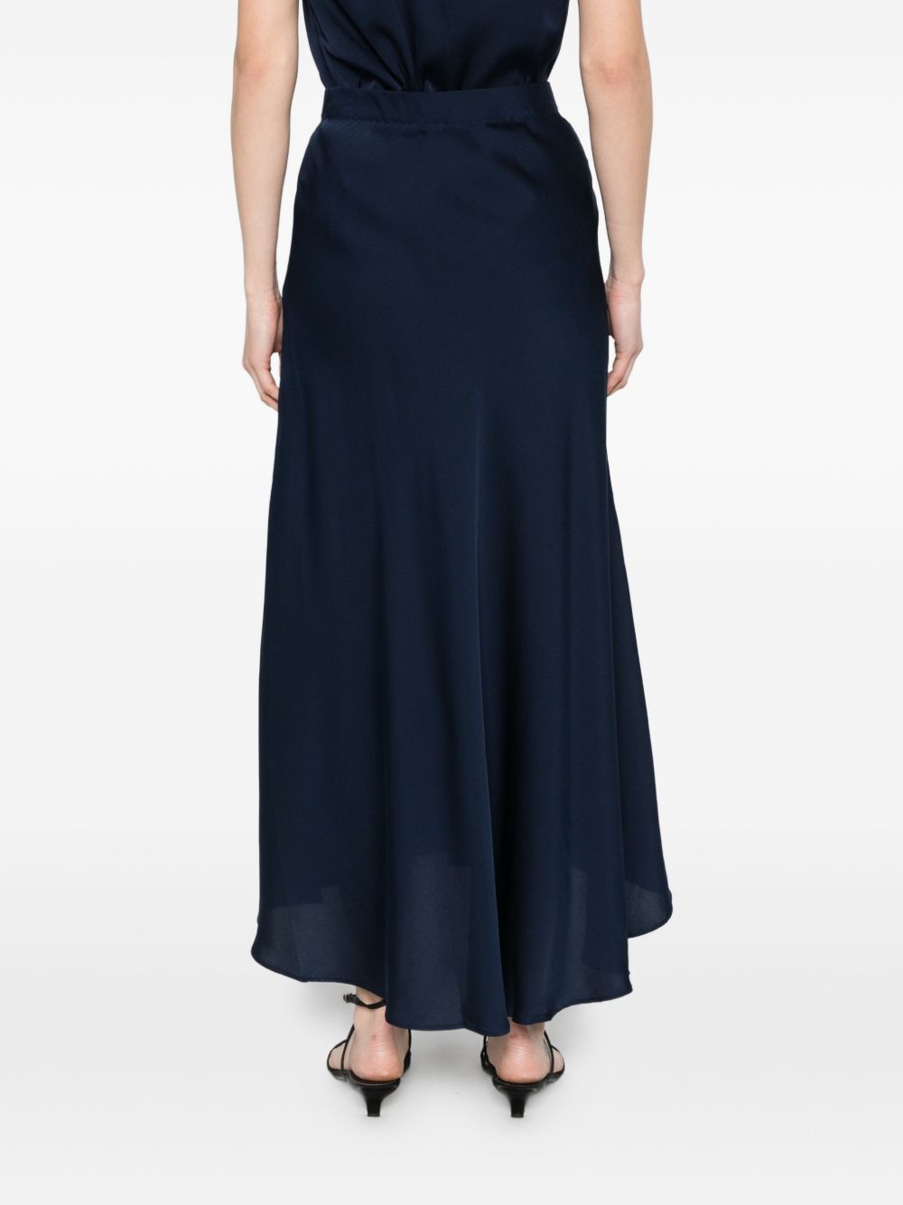 SILK95FIVE Skirts Blue Silk