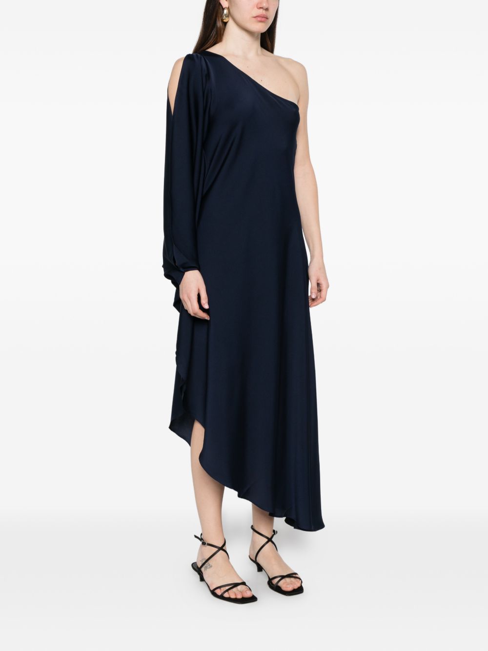 SILK95FIVE Dresses Blue Silk