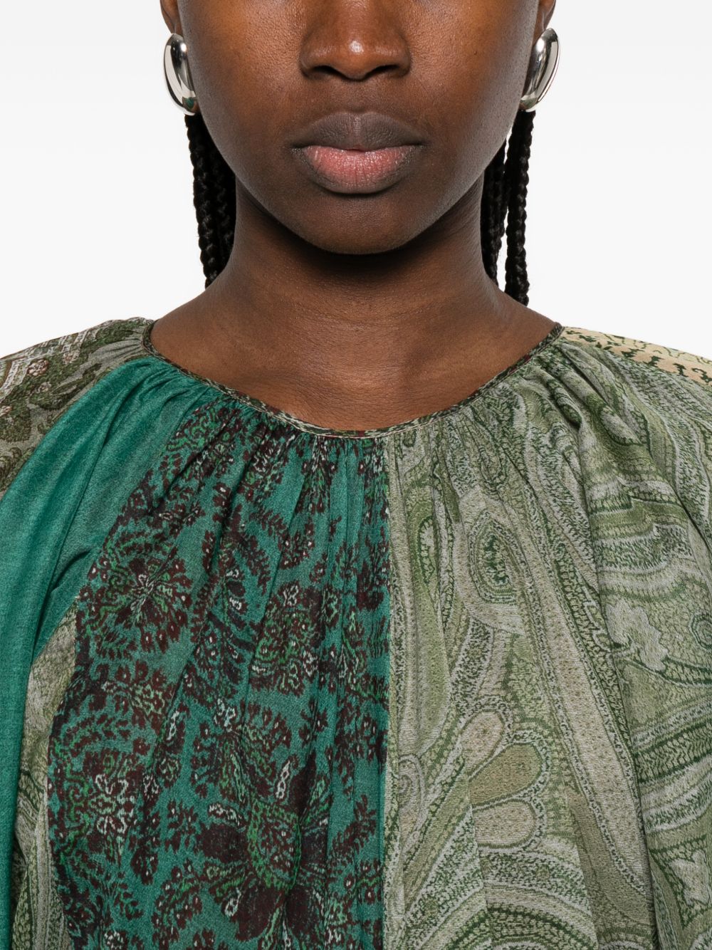 Pierre Louis Mascia Dresses Green Silk