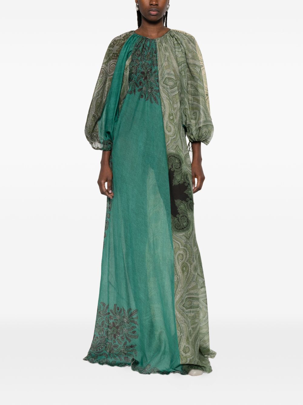Pierre Louis Mascia Dresses Green Silk
