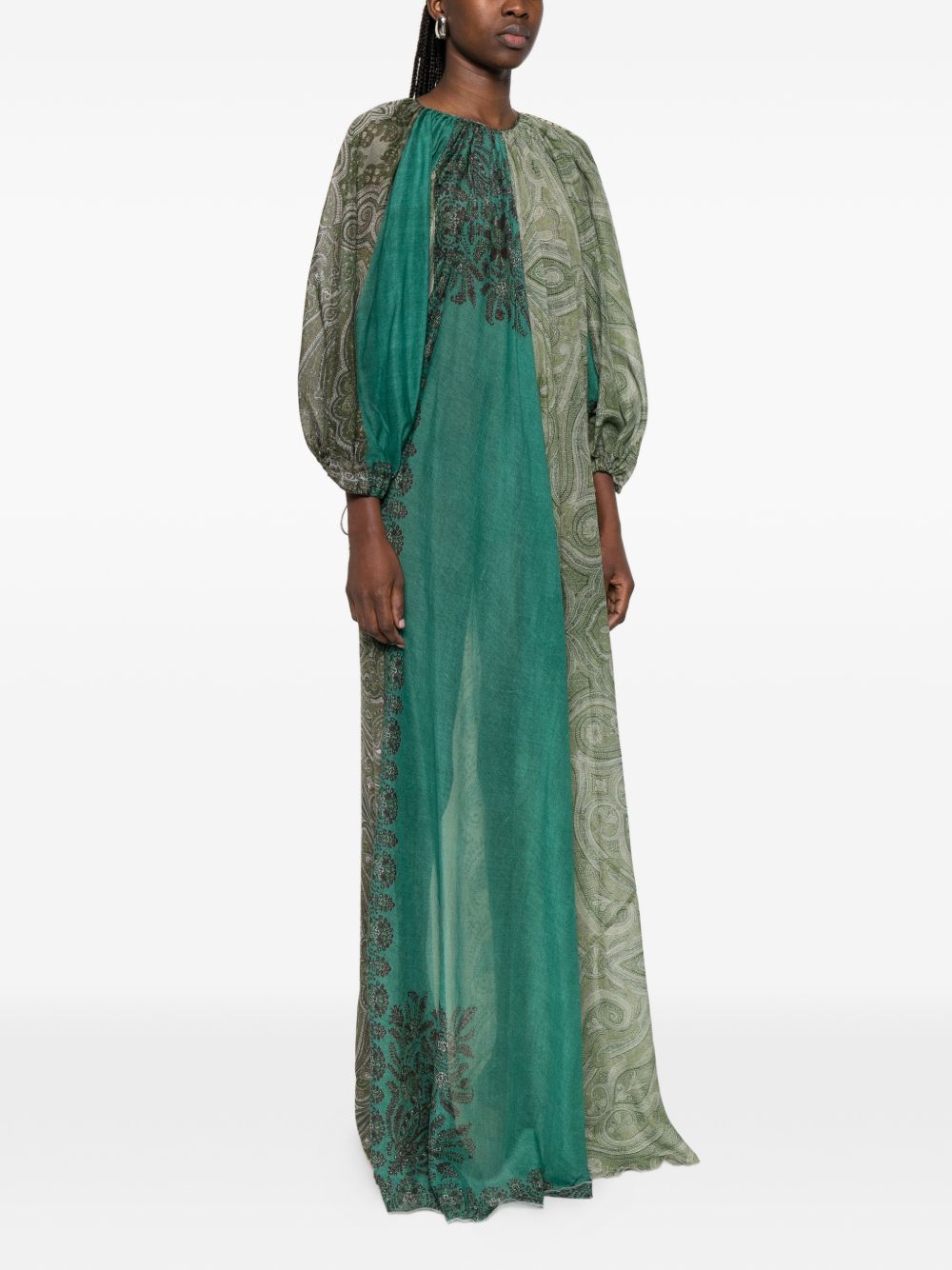 Pierre Louis Mascia Dresses Green Silk