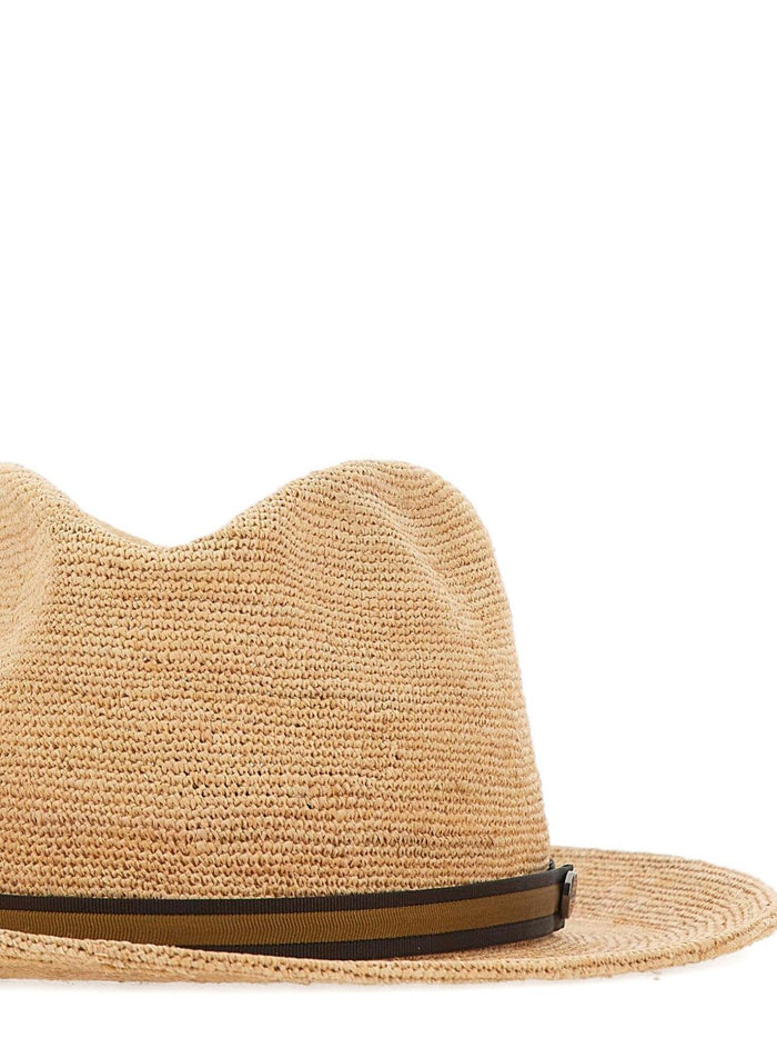 Borsalino Hats Beige Straw